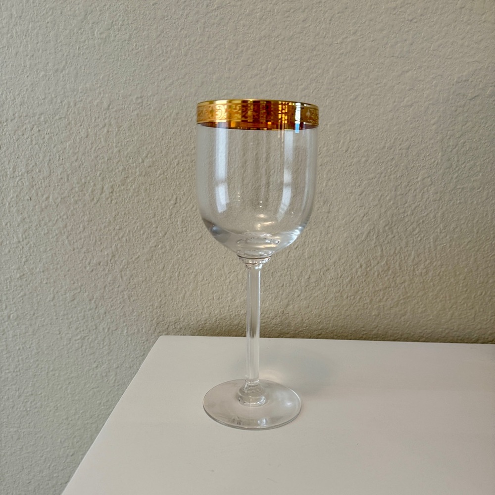 Lenox Autumn Lace Wine Glasses. Used twice. No chips or cracks.